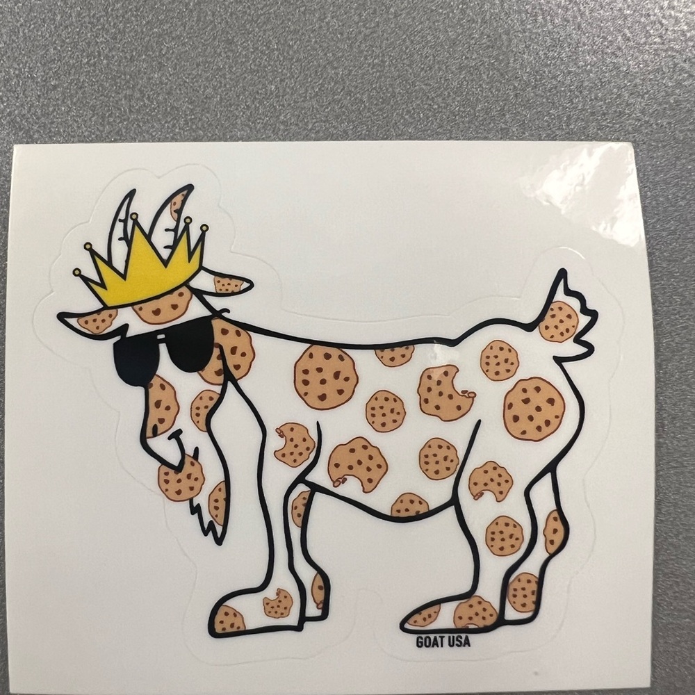 GOAT USA Cookie Goat Sticker